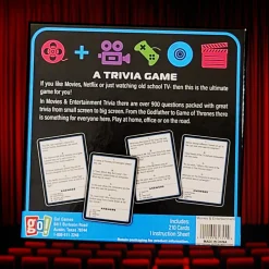 Calendar Holdings, LLC Ultimate Cinema & TV Showdown Trivia Game* Family & Entertainments Games