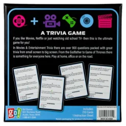 Calendar Holdings, LLC Ultimate Cinema & TV Showdown Trivia Game* Family & Entertainments Games