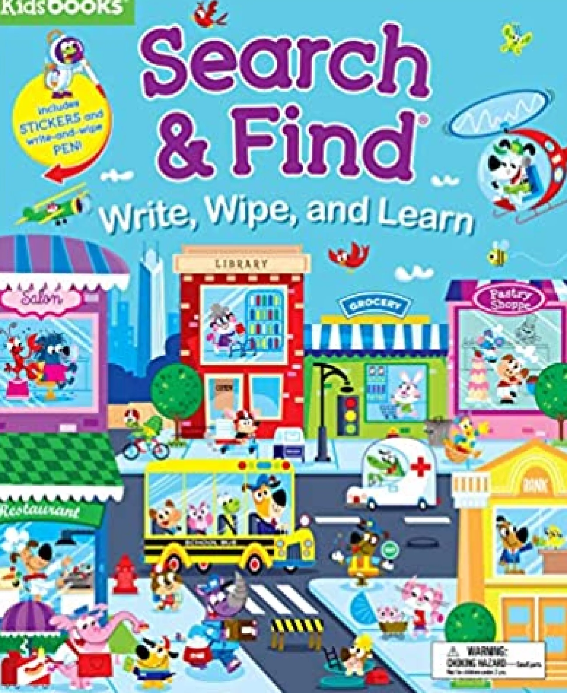 Readerlink Distribution Services Ultimate Search & Find Adventure Interactive Book*Kids Reading, Writing & Speech|Kids Books