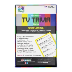 AreYouGame Ultimate TV Trivia Game - Bingeworthy Expansion Showdown* Role-Playing Games|Board Games