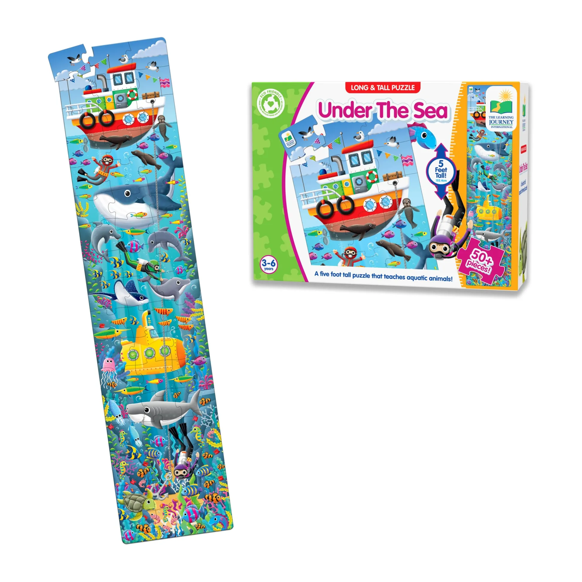 AreYouGame Under The Sea Floor Puzzle - 51 pc* Puzzles