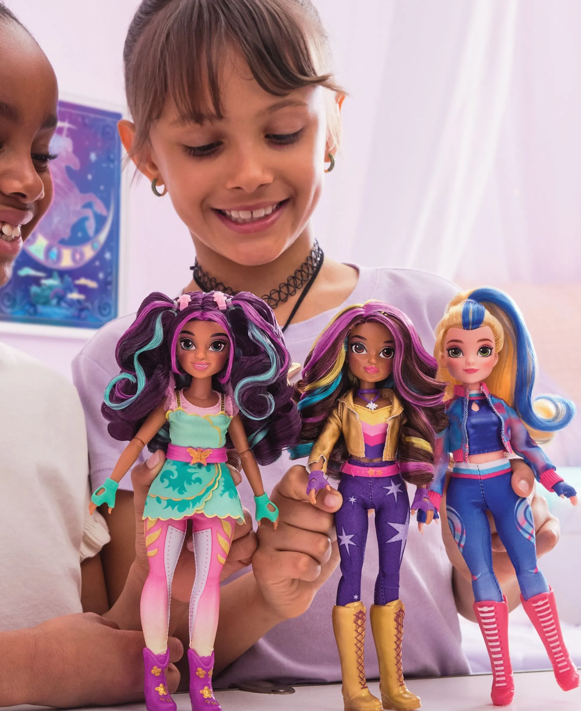 Macy's - Supplier Unicorn Academy 9.5 inch Fashion Doll - Sophia with Rainbow-Streaked Hair* Fashion Dolls|Stuffed Animals & Plush Toys