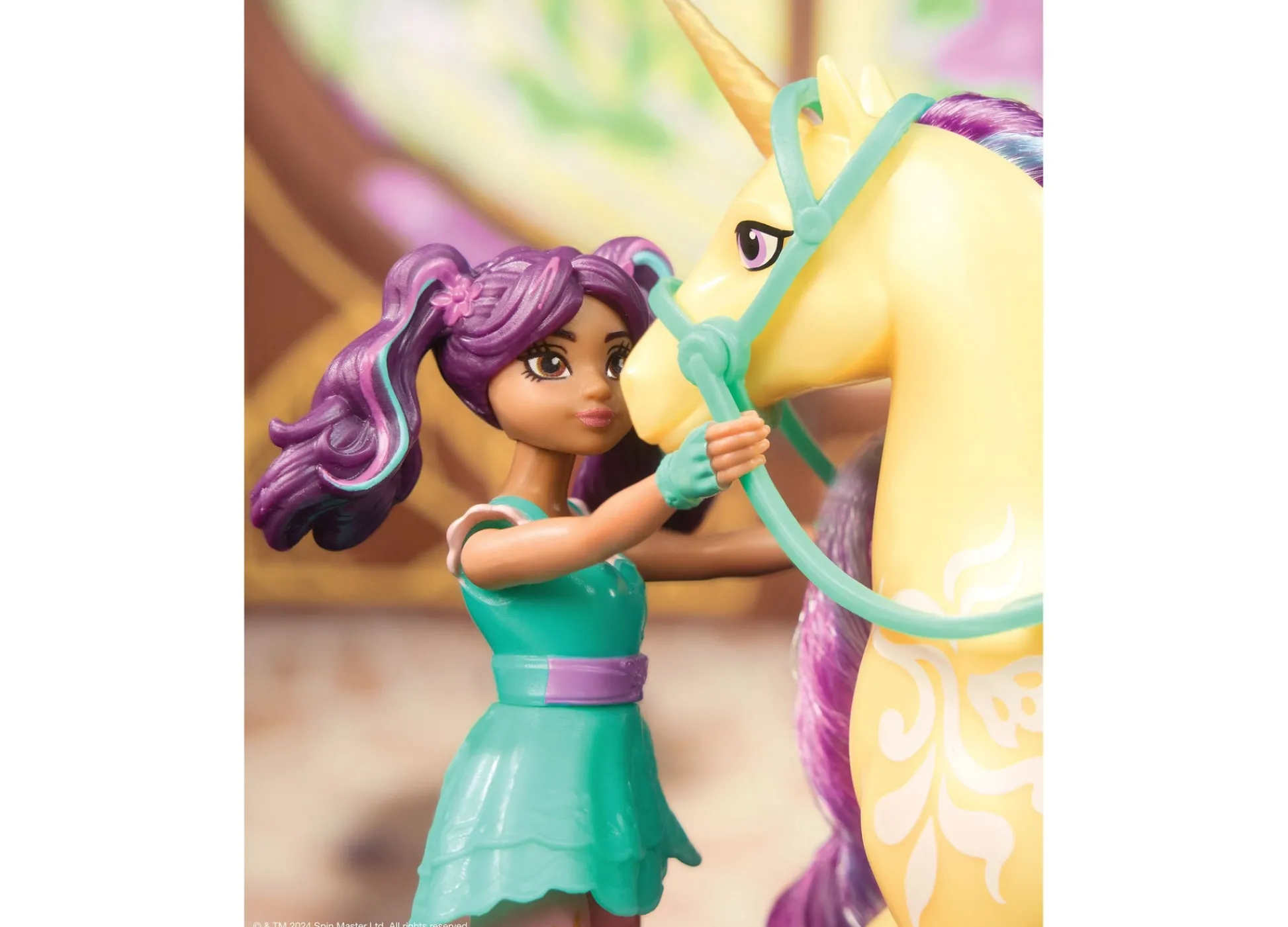 Macy's - Supplier Unicorn Academy Ava & Leaf Set with Riding Accessories* Stuffed Animals & Plush Toys