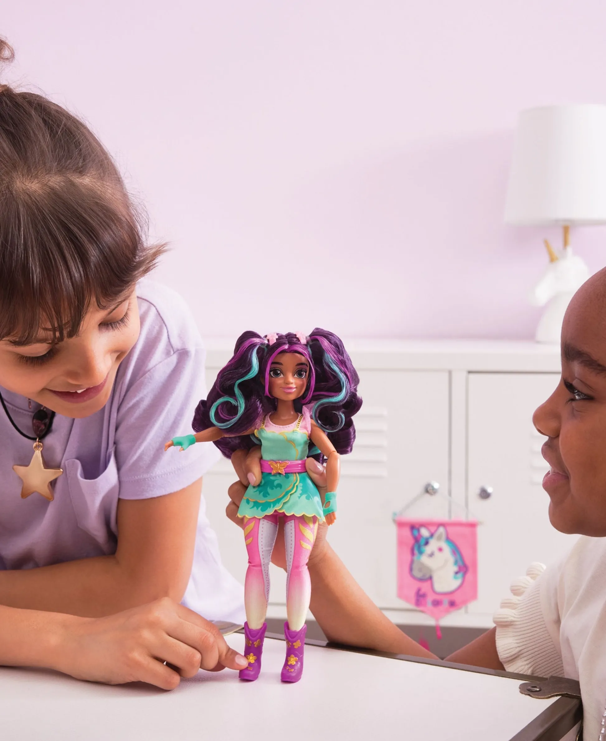 Macy's - Supplier Unicorn Academy 9.5-inch Ava Fashion Doll with Accessories* Fashion Dolls|Stuffed Animals & Plush Toys