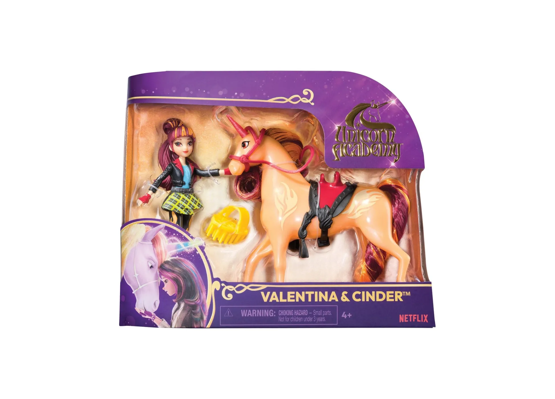 Macy's - Supplier Unicorn Academy Valentina & Cinder Riding Playset* Stuffed Animals & Plush Toys