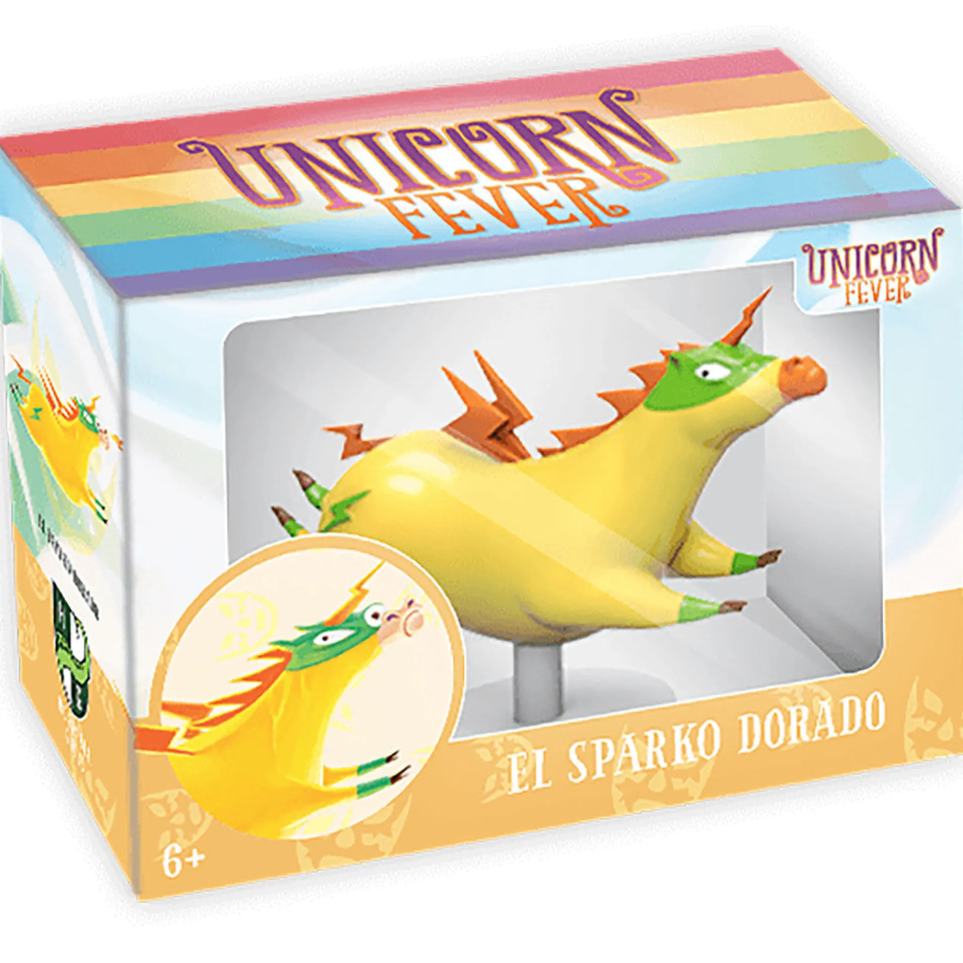 Flat River Group Unicorn Fever El Sparko Dorado 8.5 cm Painted Action Figure* Collectible Figures & Playsets