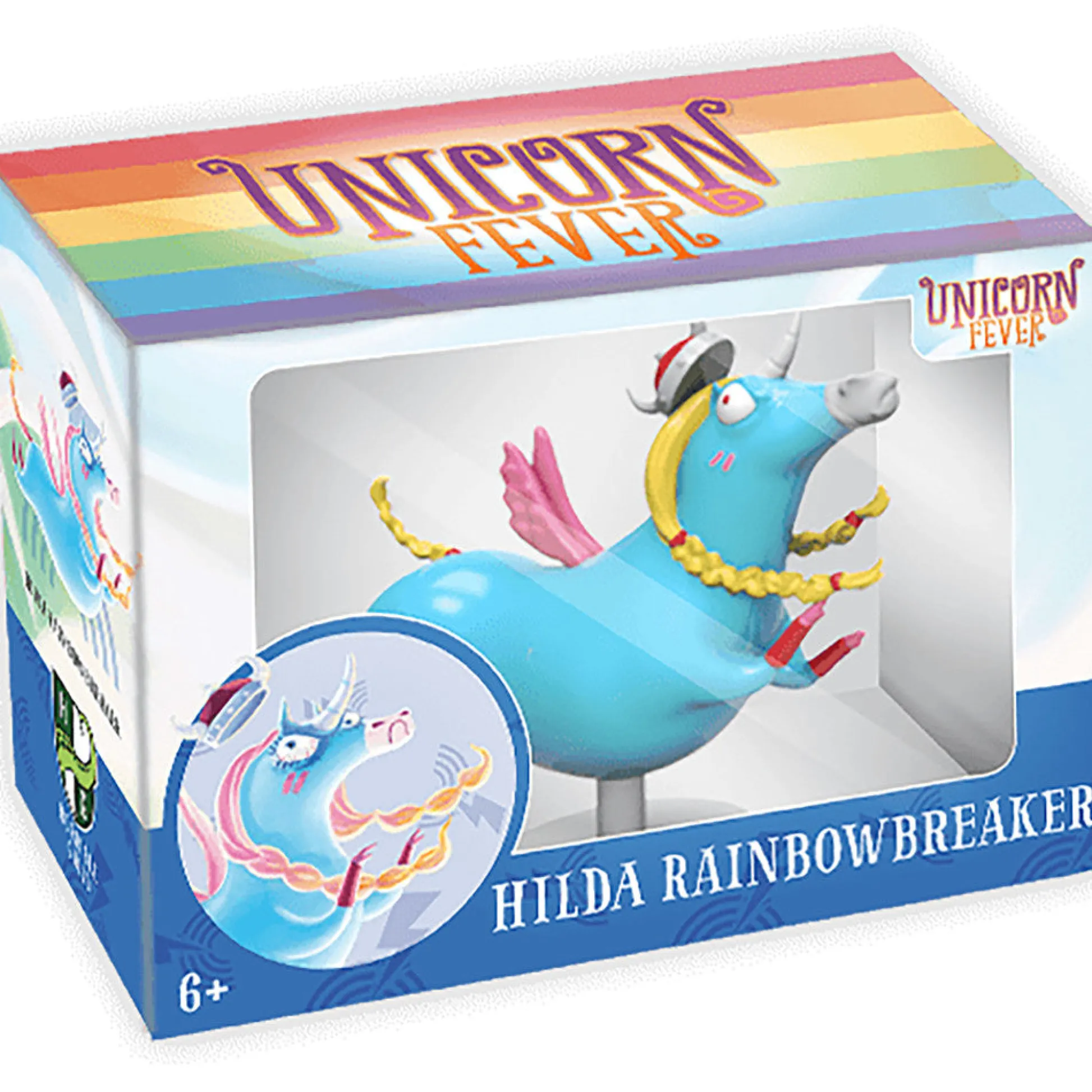 Flat River Group Unicorn Fever Hilda Rainbowbreakers 8.5 cm Painted Figure* Collectible Figures & Playsets
