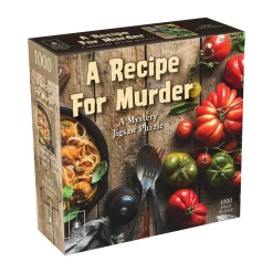 AreYouGame University Games A Recipe for Murder Mystery Jigsaw Puzzle - 1000 pc* Puzzles