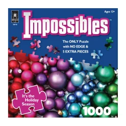 AreYouGame University Games Christmas Rainbow Gradient Impossible Jigsaw Puzzle - 1000 pc* Puzzles