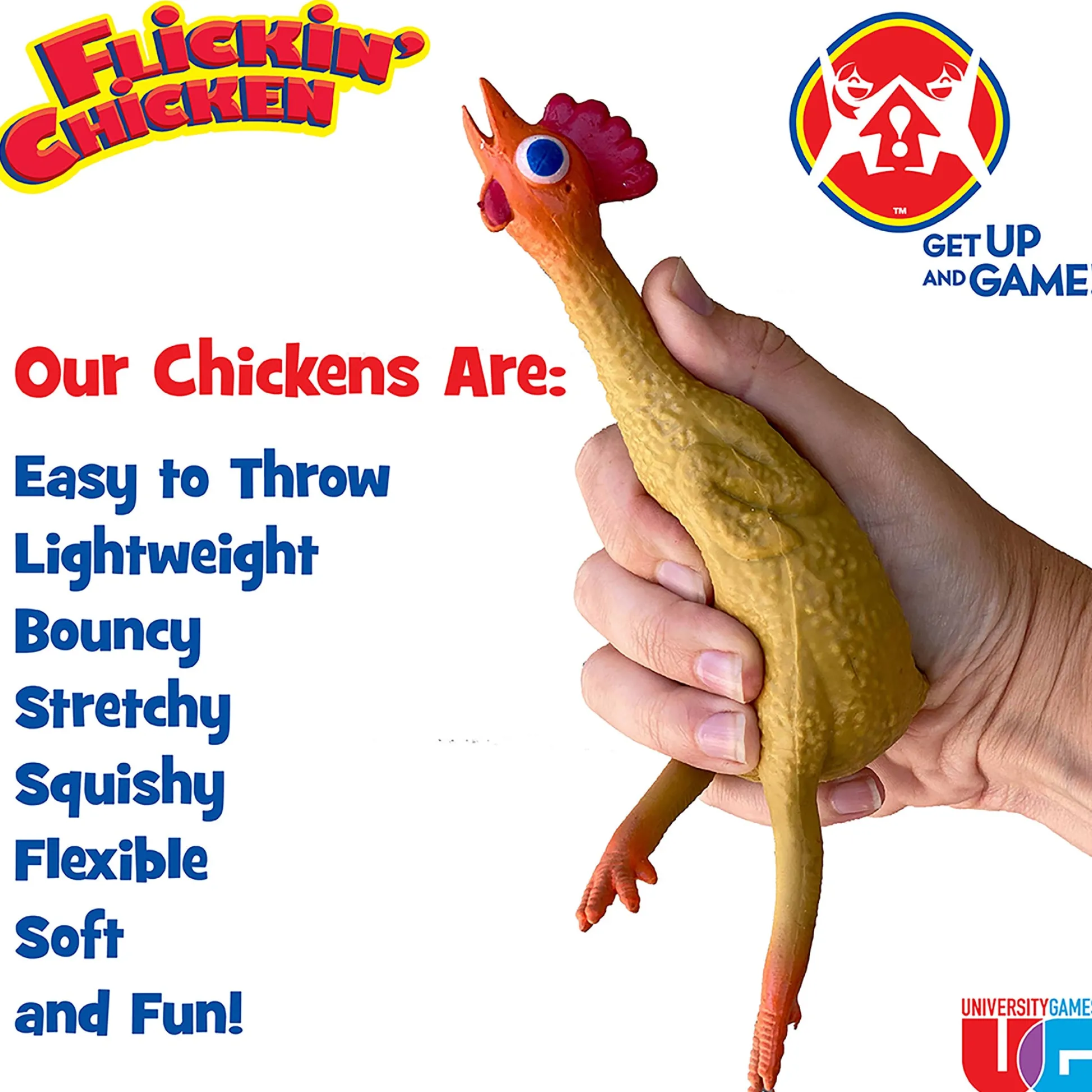 Educators Resource University Games Flickin' Chicken Outdoor Family Game* Family & Entertainments Games