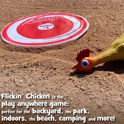 Educators Resource University Games Flickin' Chicken Outdoor Family Game* Family & Entertainments Games
