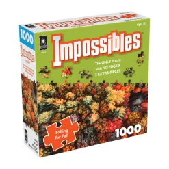 AreYouGame University Games Impossibles Puzzle - Falling for Fall: 1000 Pcs* Puzzles