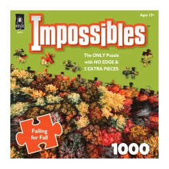 AreYouGame University Games Impossibles Puzzle - Falling for Fall: 1000 Pcs* Puzzles