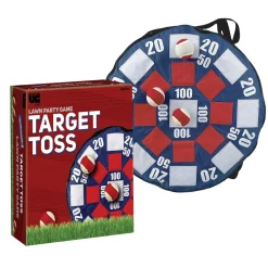 Educators Resource University Games Inflatable Target Toss Game with Self-Stick Balls* Activities & Games