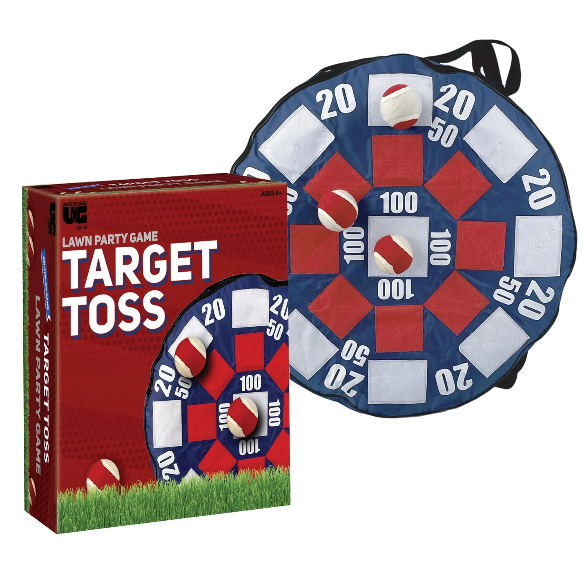 Educators Resource University Games Inflatable Target Toss Game with Self-Stick Balls* Activities & Games