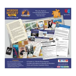 AreYouGame University Games Murder Mystery Party Case Files - Passport to Murder Puzzle Set* Puzzles