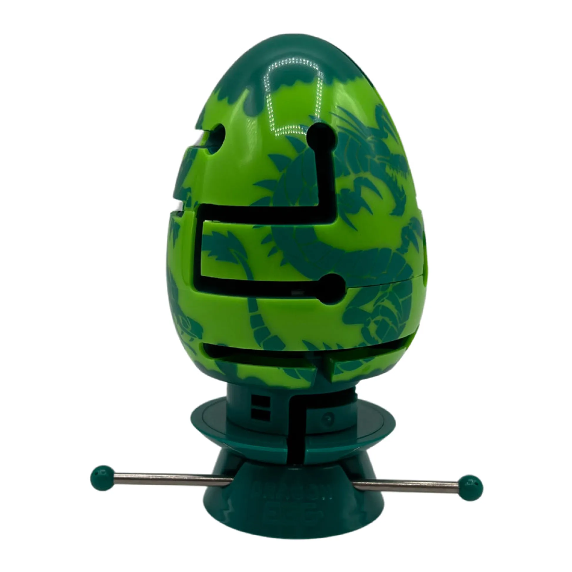 AreYouGame University Games Smart Egg Green Dragon 2-Layer Labyrinth Puzzle* Puzzles
