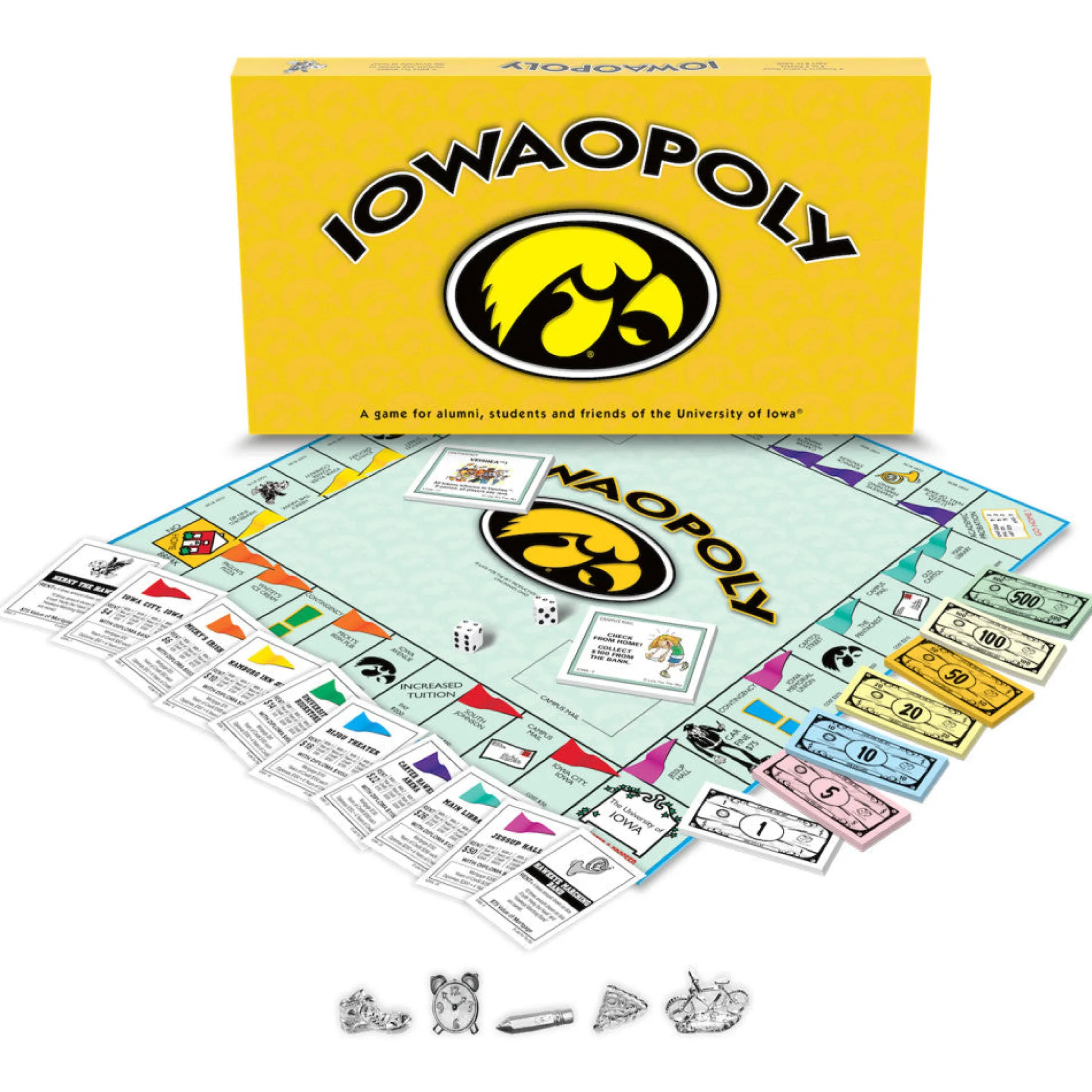Flat River Group University of Iowa IOWAOPOLY Board Game* Board Games|Role-Playing Games