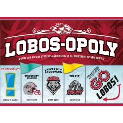Flat River Group University of New Mexico Lobos-Opoly Board Game for Ages 8+* Board Games|Role-Playing Games