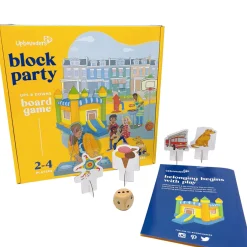 Flat River Group Upbounders Block Party Classic Ups and Downs Board Game for Kids* Board Games|Role-Playing Games