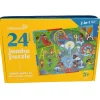 Flat River Group Upbounders Splash Park & Ice-Cream Cones Double-Sided Floor Puzzle - 24 pc* Puzzles