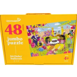 Flat River Group Upbounders Vibrant Birthday Balloons Jigsaw Puzzle - 48 pc* Puzzles