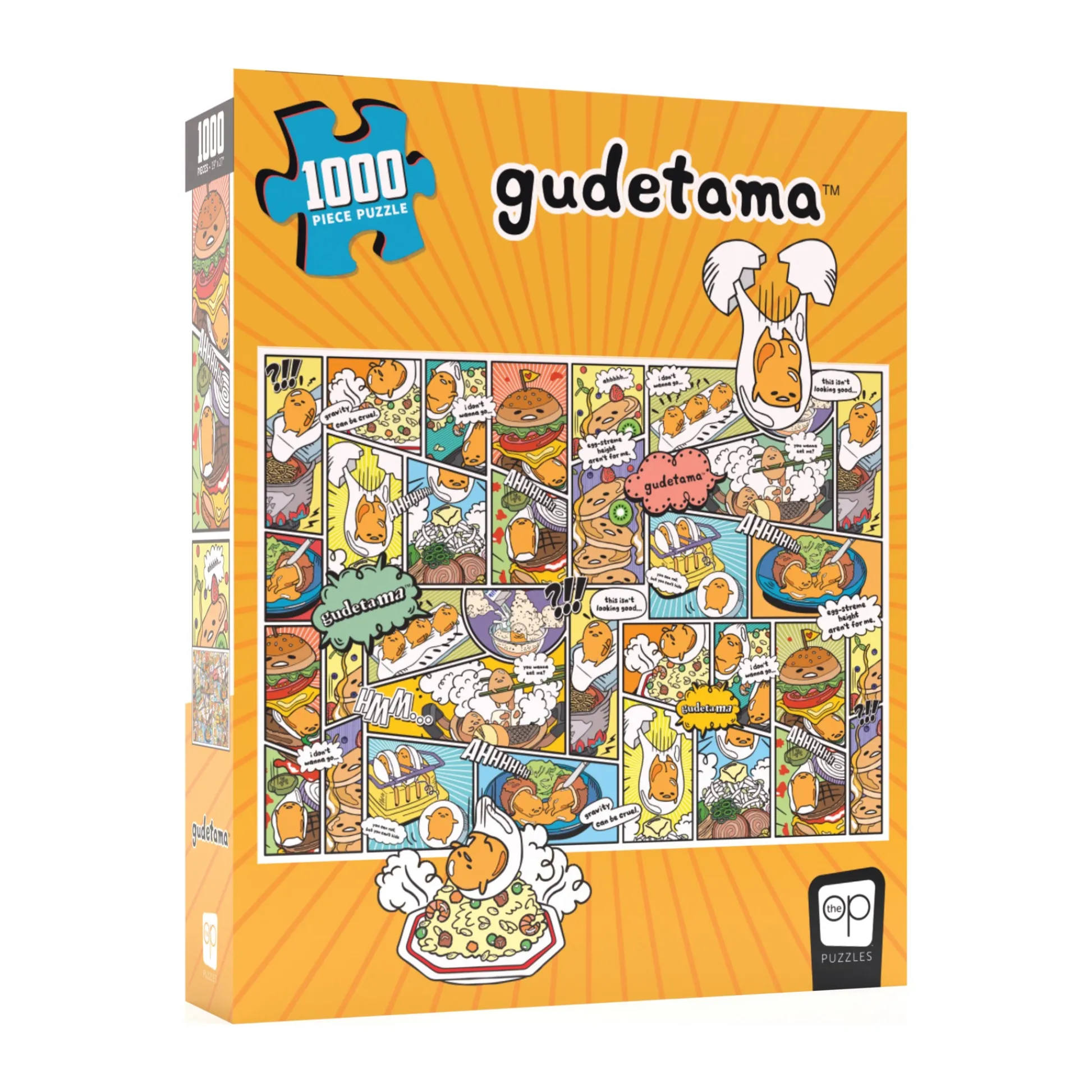 AreYouGame USAopoly Gudetama Amazing Egg-Ventures Jigsaw Puzzle - 1000 pc* Puzzles