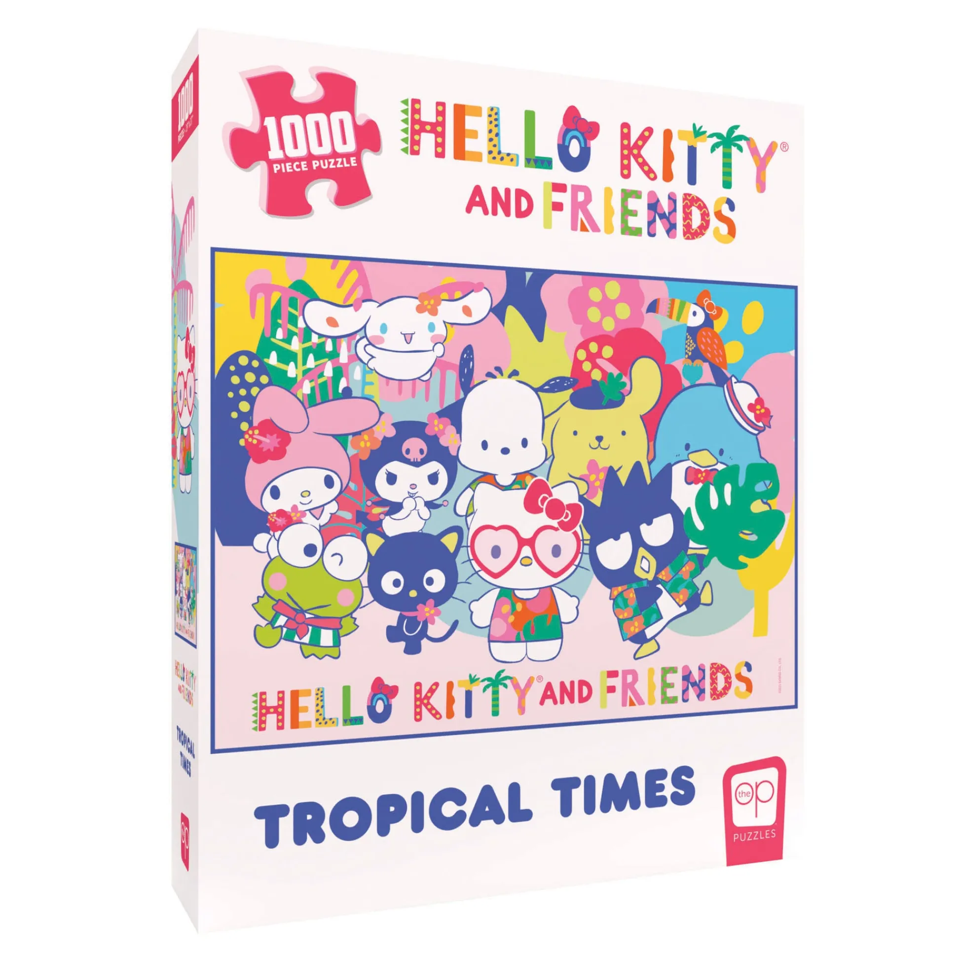 Educators Resource USAopoly Hello Kitty and Friends Tropical Times Jigsaw Puzzle - 1000 pc* Puzzles