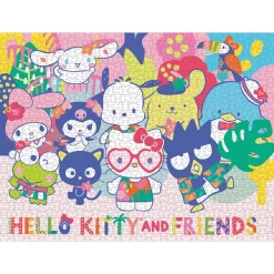 Educators Resource USAopoly Hello Kitty and Friends Tropical Times Jigsaw Puzzle - 1000 pc* Puzzles