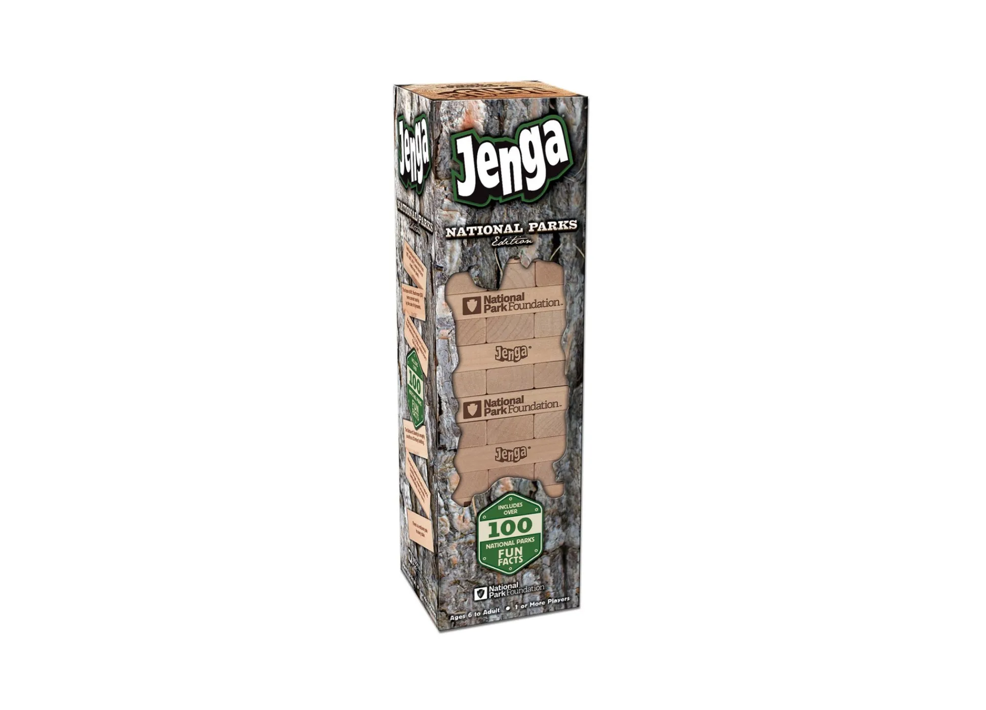 Educators Resource USAopoly JENGA® National Parks Edition Hardwood Game* Role-Playing Games|Board Games