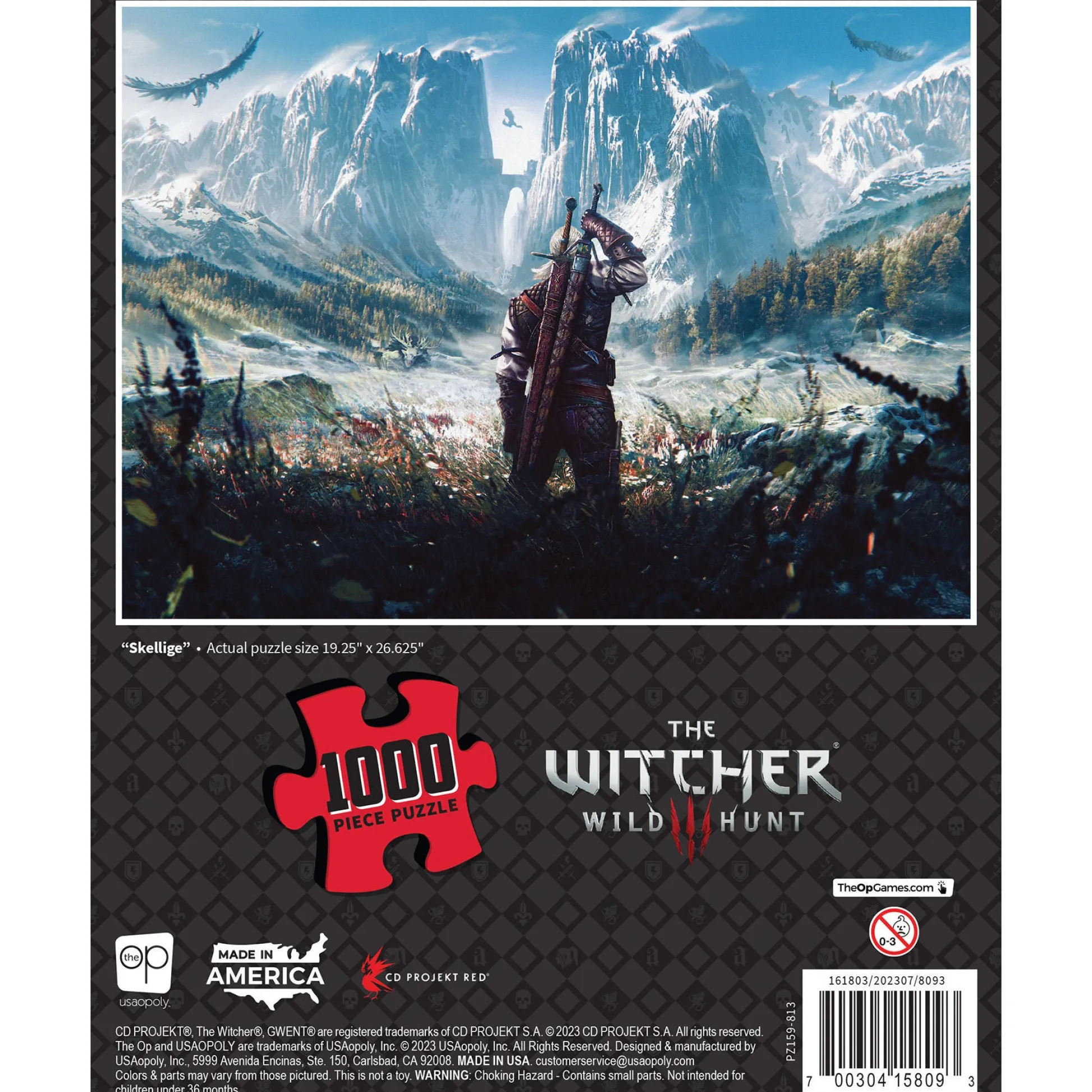 Educators Resource USAopoly The Witcher Skellige Jigsaw Puzzle - 1000 pc* Puzzles