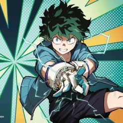 Flat River Group UVS Games My Hero Academia CCG Jet Burn Izuku Midoriya 24x14 Playmat* Trading Cards|Card Games