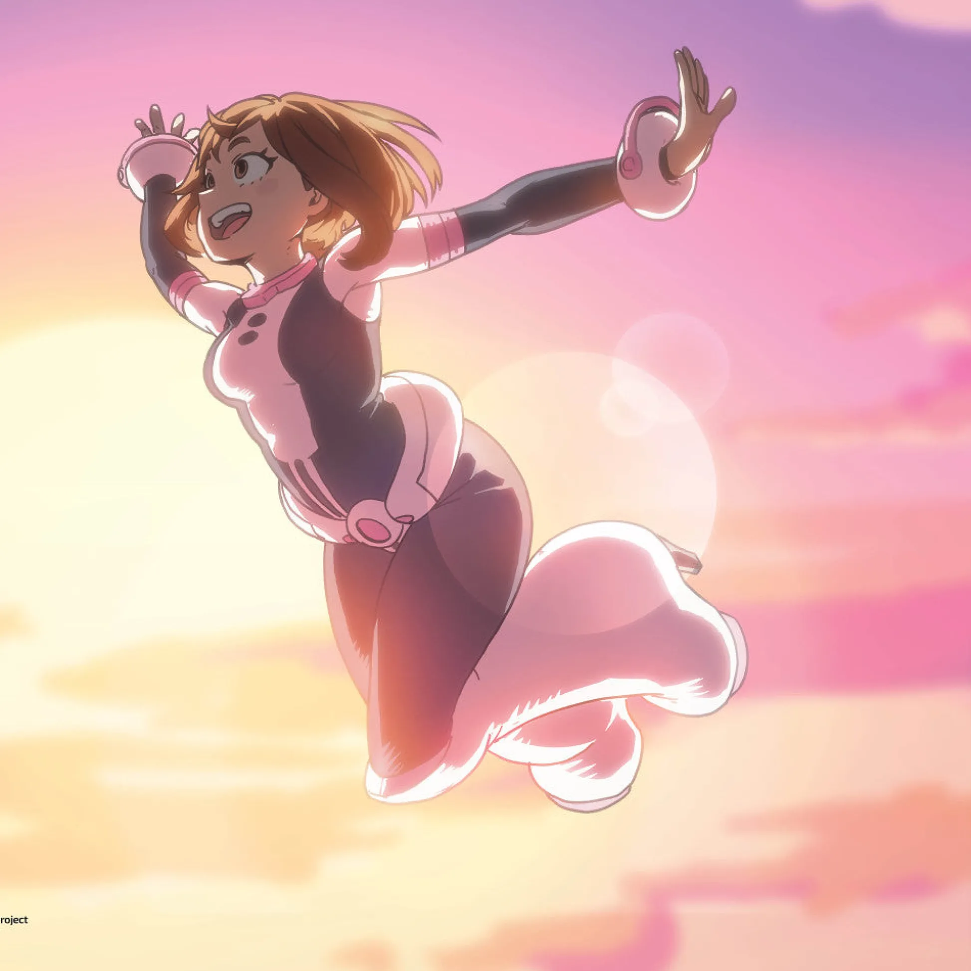 Flat River Group UVS Games My Hero Academia CCG: Jet Burn - Ochaco Uraraka Neoprene Playmat* Card Games