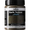 Flat River Group Vallejo Texture Acrylic Paint - Dark Earth 26218 - 6.79 oz (200ml)* Drawing, Color & Painting