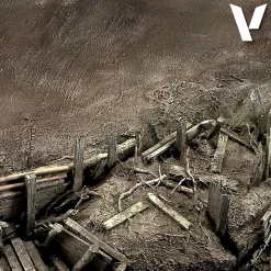 Flat River Group Vallejo Texture Acrylic Paint - Dark Earth 26218 - 6.79 oz (200ml)* Drawing, Color & Painting
