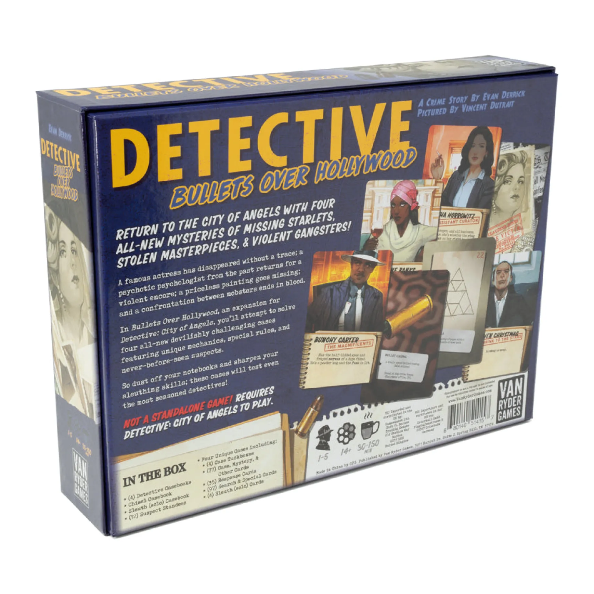 AreYouGame Van Ryder Games Detective: City of Angels - Bullets Over Hollywood Expansion* Board Games|Role-Playing Games
