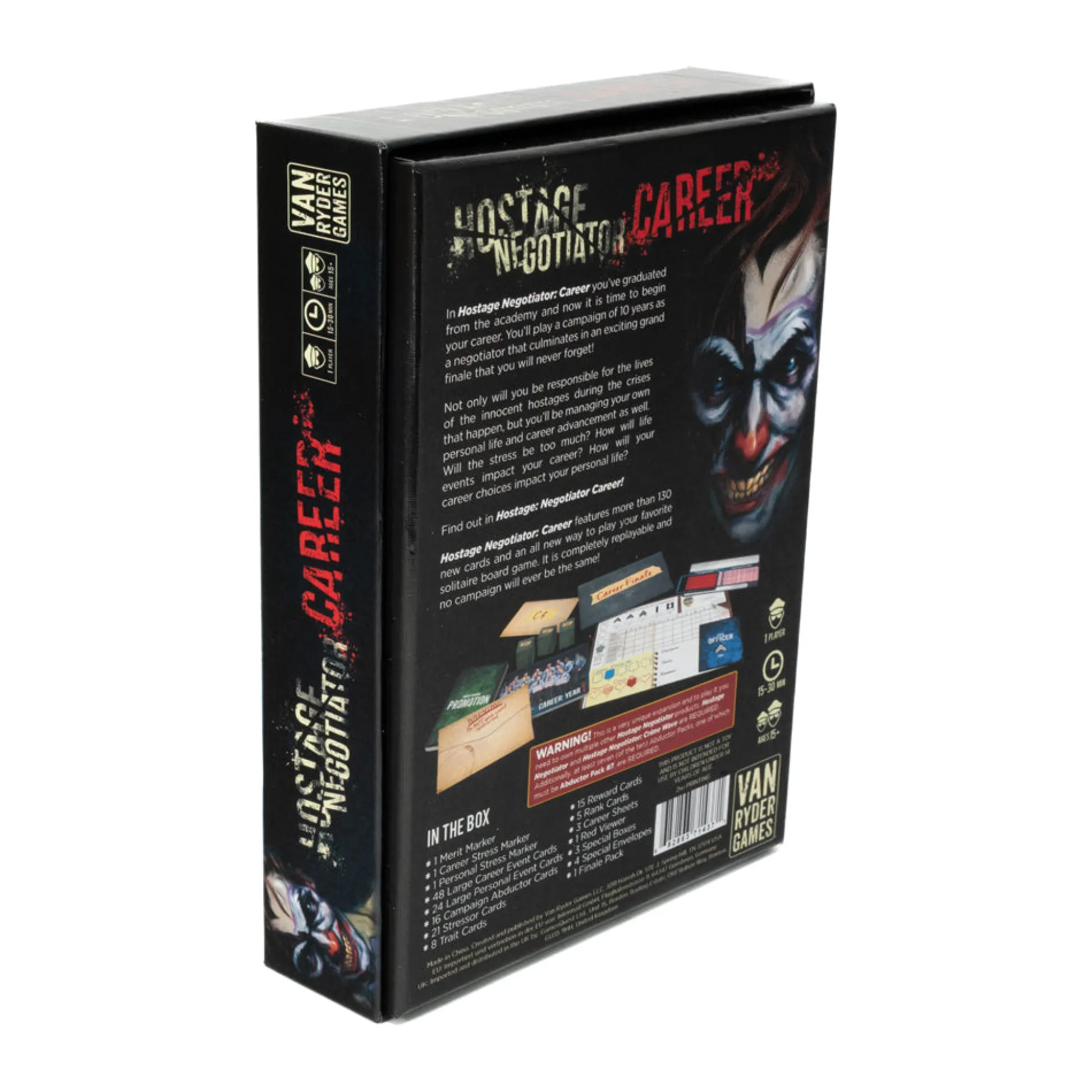 AreYouGame Van Ryder Games Hostage Negotiator: Career Expansion Pack* Board Games|Role-Playing Games