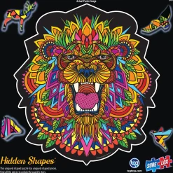 The Distribution Solutions Vibrant Lion-Shaped Jigsaw Puzzle - 300 pc* Puzzles