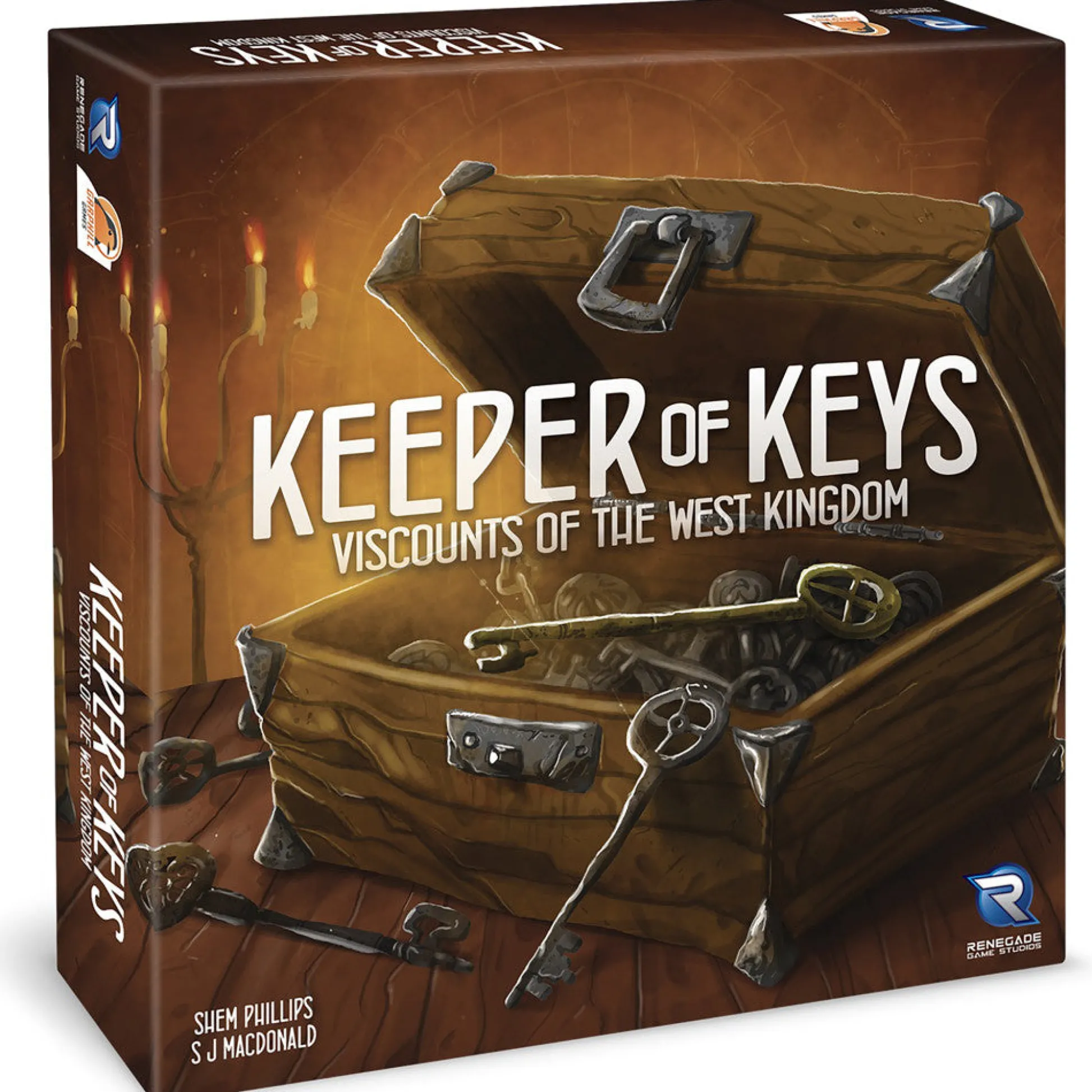Flat River Group Viscounts of the West Kingdom: Keeper of Keys Expansion Board Game* Board Games|Role-Playing Games