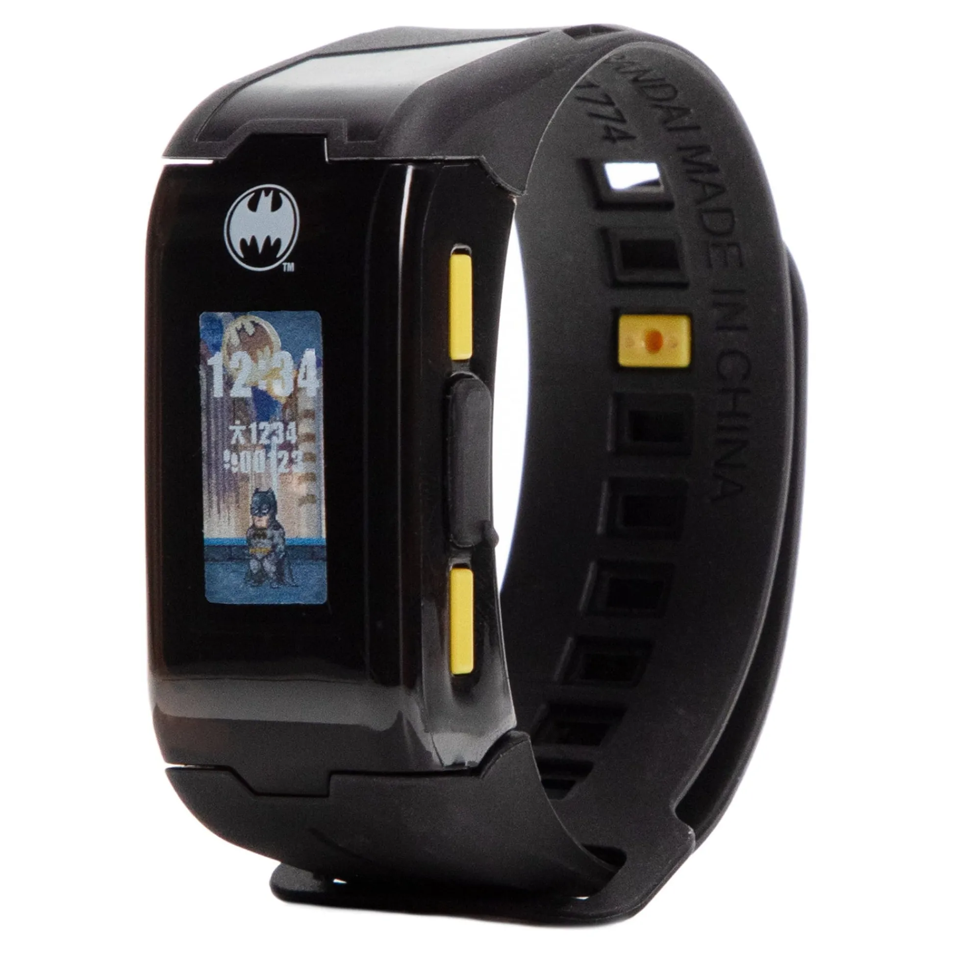 The Distribution Solutions Vital Hero Batman Interactive Fitness Tracker Band with Fun Missions* Electronics|Dc Comics