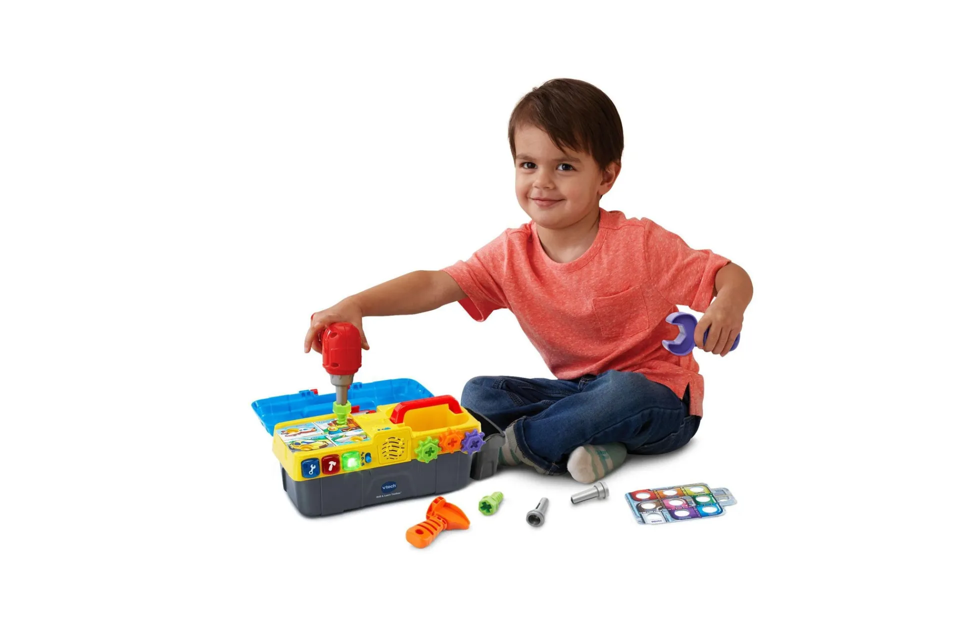 Macy's - Supplier VTech Drill & Learn Toolbox Interactive Toddler Toy* Tools & Workshops|Dress Up