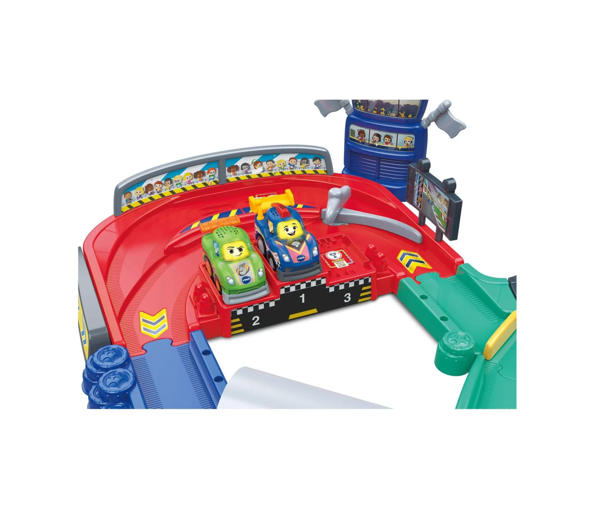 Macy's - Supplier VTech Go Go Smart Wheels Checkered Flag Motorized Race Track Set* Playsets & Racetracks