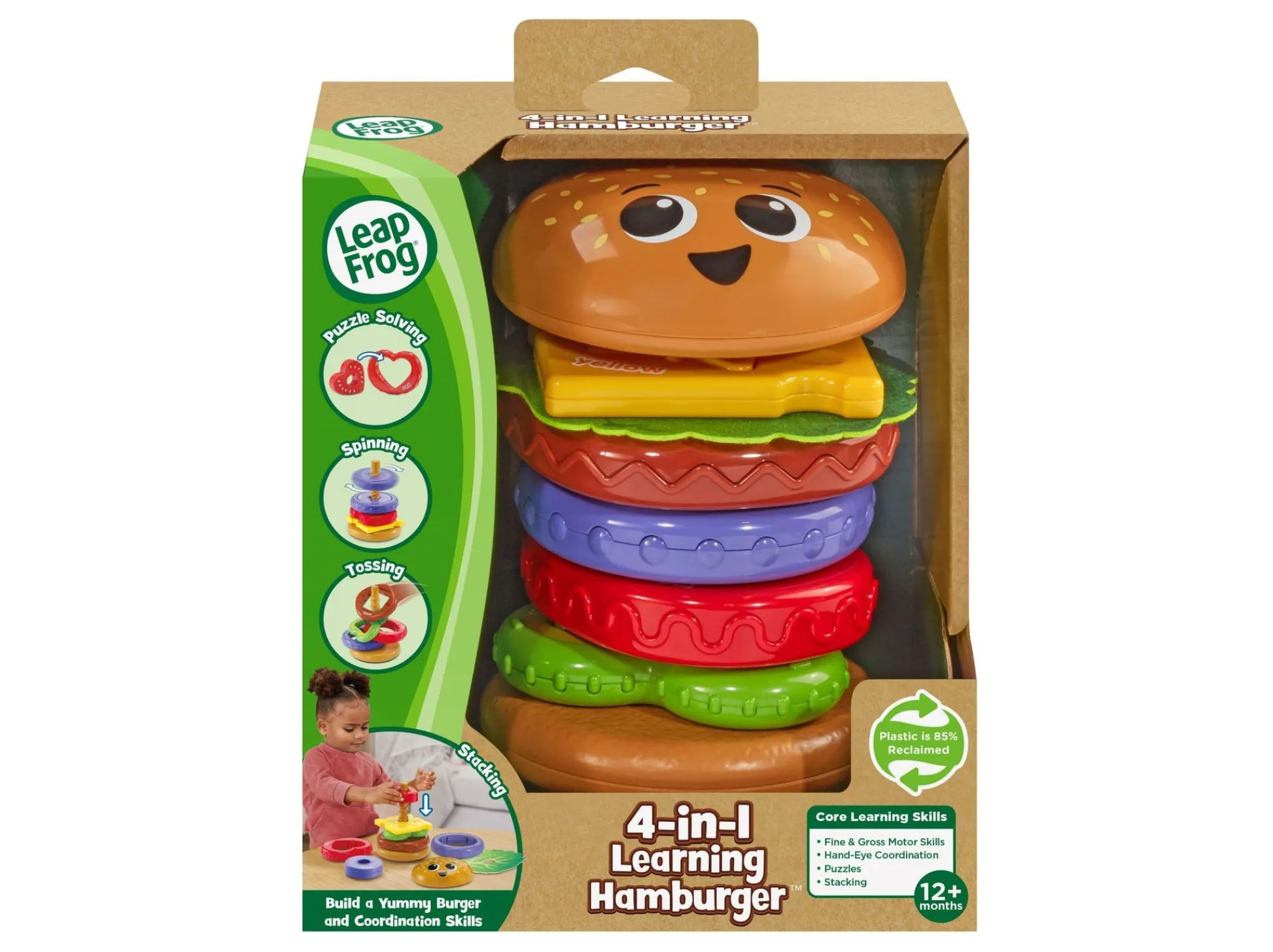 Macy's - Supplier VTech 4-in-1 Learning Hamburger - Interactive Stacking and Puzzle Toy* Preschool Education Toys & Activities|Puzzles