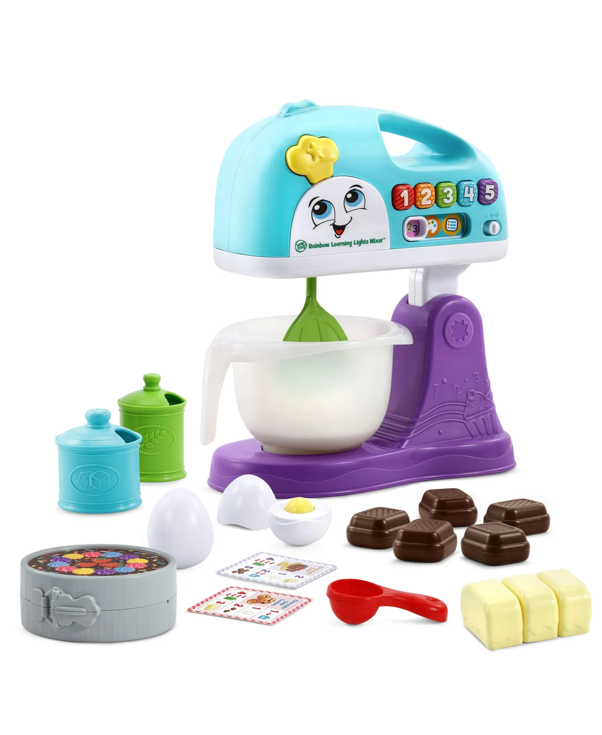 Macy's - Supplier VTech Rainbow Learning Lights Mixer Interactive Toy* Kitchens & Play Food|Dress Up