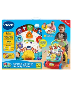 Macy's - Supplier VTech Stroll & Discover Activity Walker - Interactive Toddler Learning Toy* Activity Centers