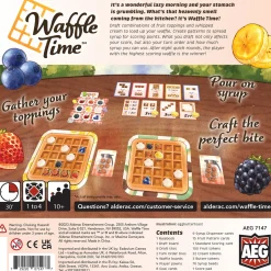 Flat River Group Waffle Time Family Tile Placement Strategy Game* Board Games|Role-Playing Games