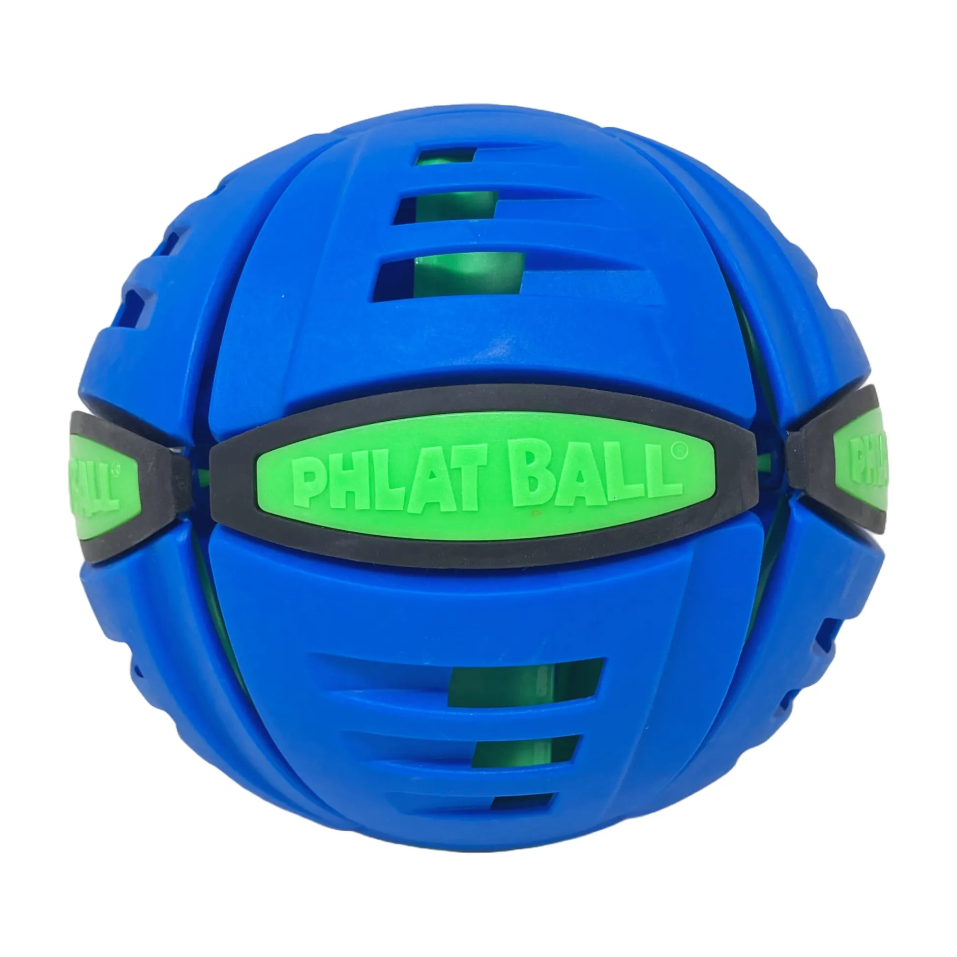 AreYouGame Wahu Phlat Ball Classic - Transforming Disc-to-Ball Toy, Blue* Toy Sports