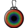 Flat River Group Watchitude Jammed 2 Go Rainbow Wave Round Bluetooth Speaker* Electronics