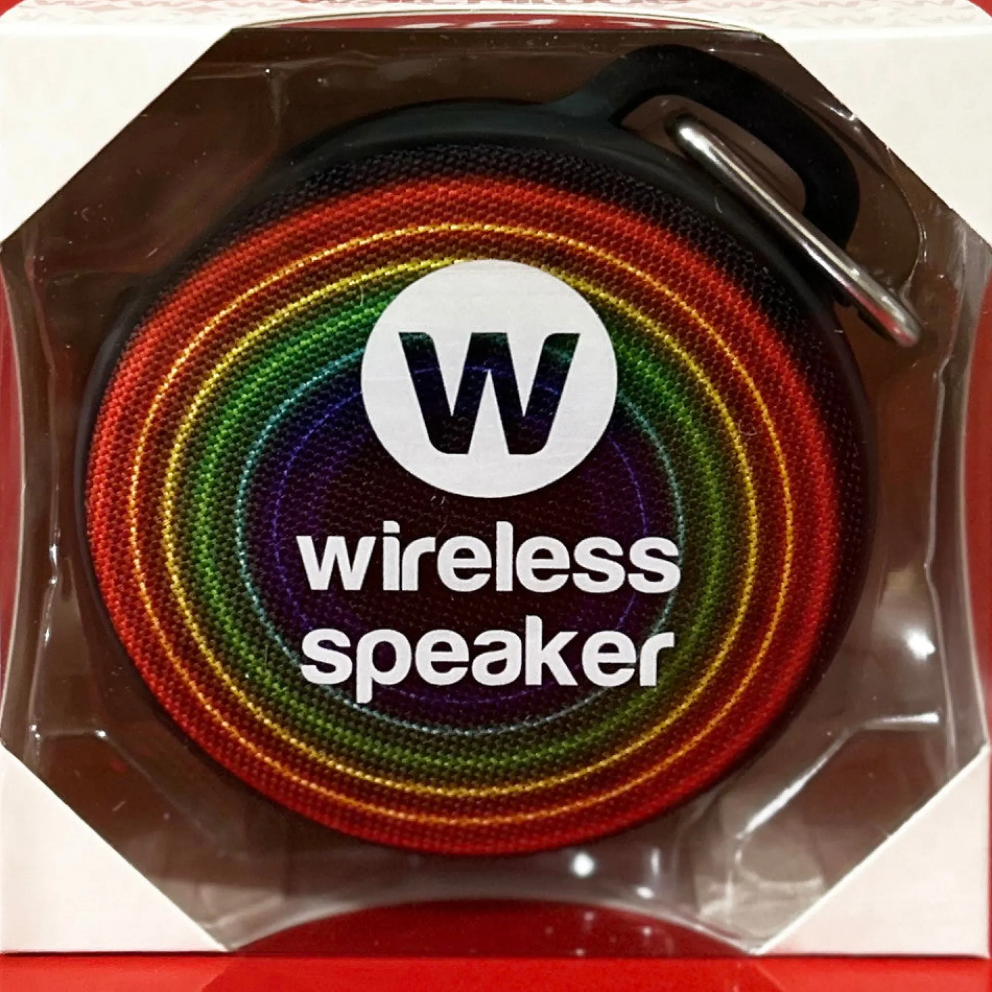 Flat River Group Watchitude Jammed 2 Go Rainbow Wave Round Bluetooth Speaker* Electronics
