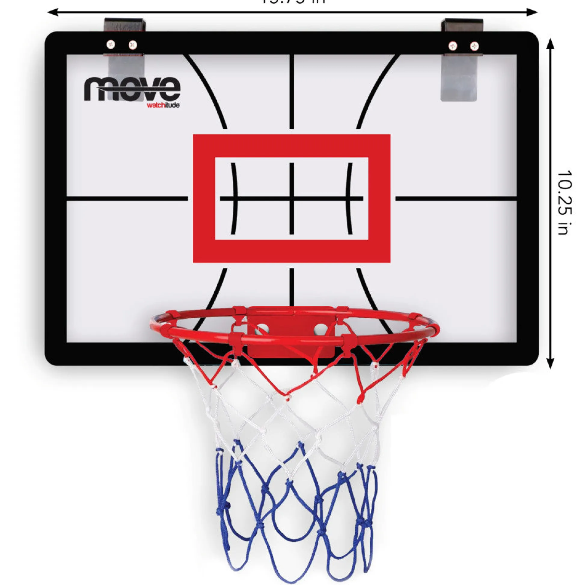 Flat River Group Watchitude Move Slam Dunk Pro: Indoor Basketball Hoop Set for Kids* Toy Sports